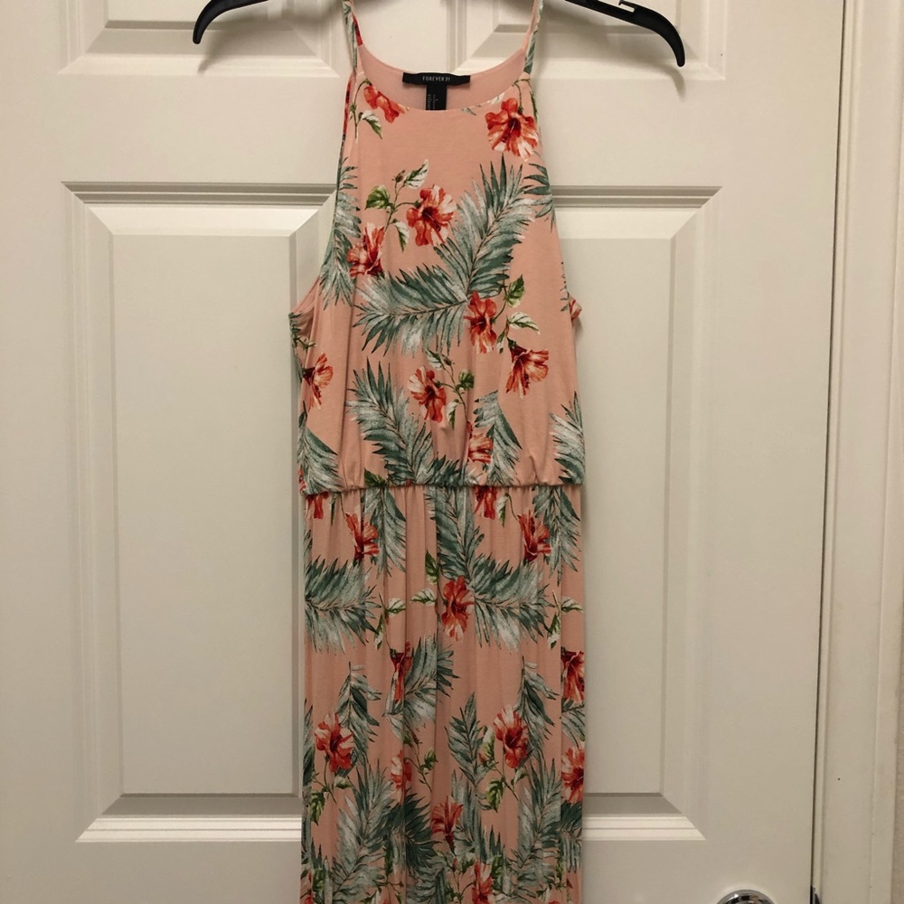 Tropical Maxi Dress
